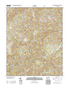 Iron Mountain Gap 2013 topographic map thumbnail