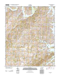 Loudon 2013 topographic map thumbnail
