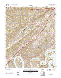 Lenoir City 2013 topographic map thumbnail