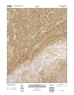 La Follette 2013 topographic map thumbnail