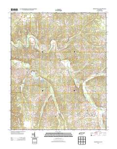 Henryville 2013 topographic map thumbnail