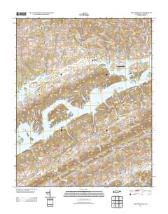 Maynardville 2013 topographic map thumbnail