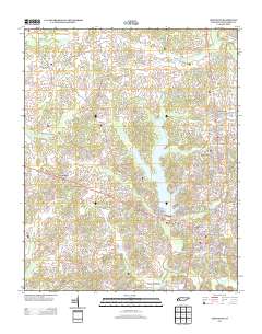 Lexington 2013 topographic map thumbnail