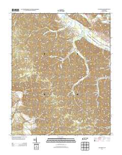 Lillamay 2013 topographic map thumbnail
