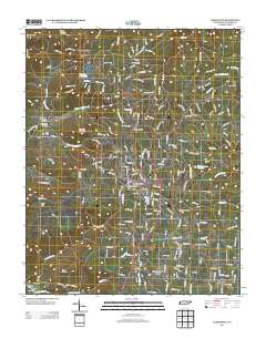 Jamestown 2013 topographic map thumbnail