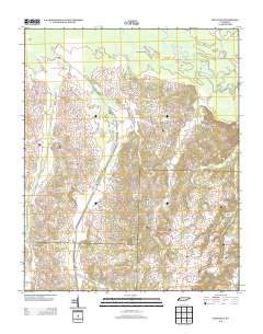Hillville 2013 topographic map thumbnail