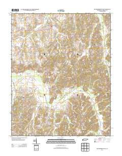 McLemoresville 2013 topographic map thumbnail