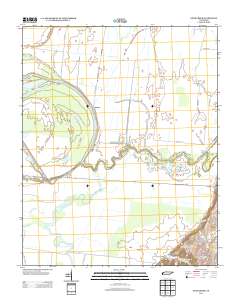 Knob Creek 2013 topographic map thumbnail