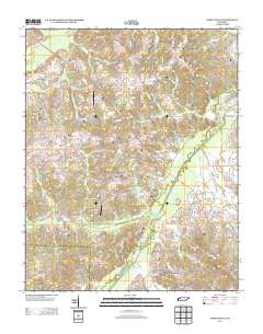 Manleyville 2013 topographic map thumbnail