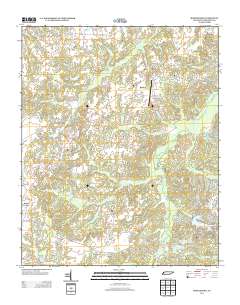 Middleburg 2013 topographic map thumbnail