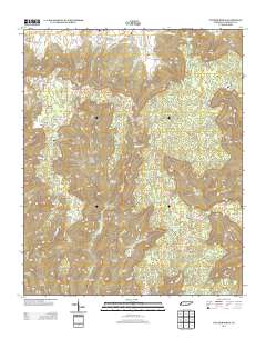 Pitcher Ridge 2013 topographic map thumbnail