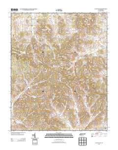 Lynnville 2013 topographic map thumbnail
