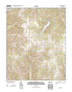 Ovilla 2013 topographic map thumbnail