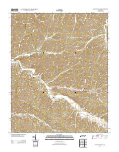 Pleasantville 2013 topographic map thumbnail