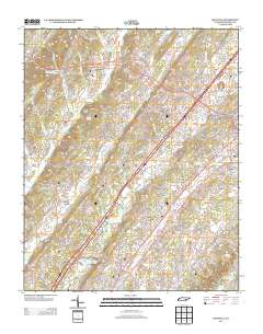 Riceville 2013 topographic map thumbnail