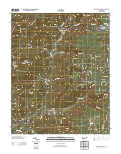 Monterey Lake 2013 topographic map thumbnail