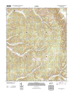 Wolf Pit Ridge 2013 topographic map thumbnail