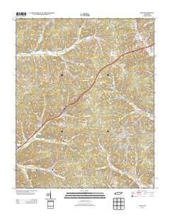 Spot 2013 topographic map thumbnail