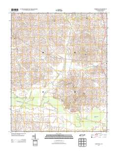 Yorkville 2013 topographic map thumbnail