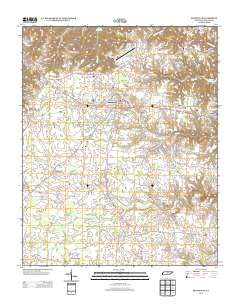 Smithville 2013 topographic map thumbnail