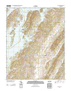 Ten Mile 2013 topographic map thumbnail