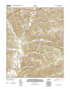 Texas Hollow 2013 topographic map thumbnail