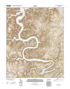 Sligo Bridge 2013 topographic map thumbnail