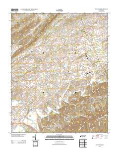 Wildwood 2013 topographic map thumbnail