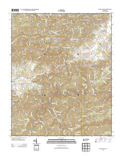 Wear Cove 2013 topographic map thumbnail