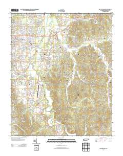 Savannah 2013 topographic map thumbnail