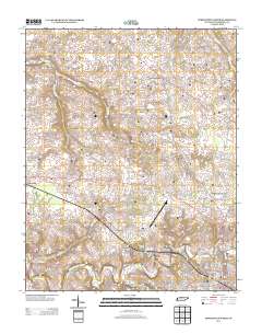 Springfield North 2013 topographic map thumbnail