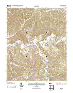 Topsy 2013 topographic map thumbnail
