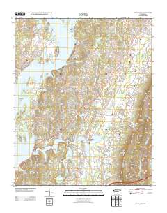 Snow Hill 2013 topographic map thumbnail