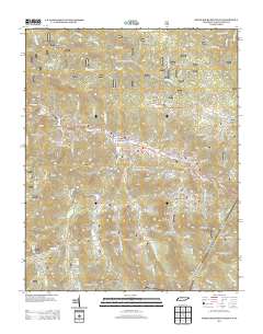 White Rocks Mountain 2013 topographic map thumbnail