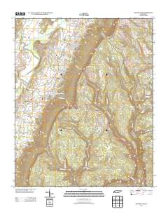 Ketner Gap 2013 topographic map thumbnail