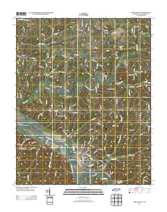 Ashland City 2013 topographic map thumbnail