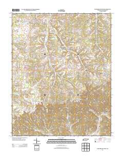 Turners Station 2013 topographic map thumbnail