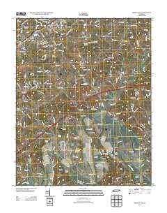 Springvale 2013 topographic map thumbnail