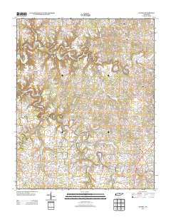 Windle 2013 topographic map thumbnail
