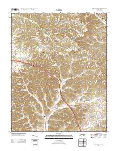 Whites Creek 2013 topographic map thumbnail