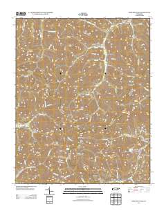 Fork Mountain 2013 topographic map thumbnail