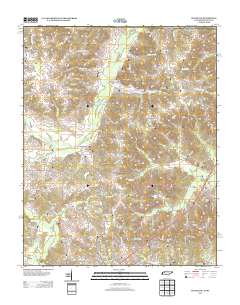 Buchanan 2013 topographic map thumbnail