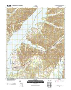 Johnsonville 2013 topographic map thumbnail