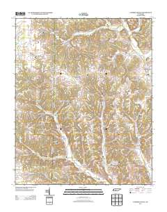 Campbellsville 2013 topographic map thumbnail