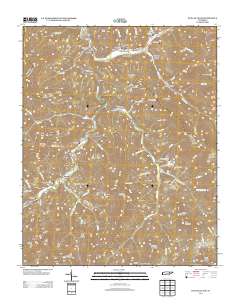 Duncan Flats 2013 topographic map thumbnail