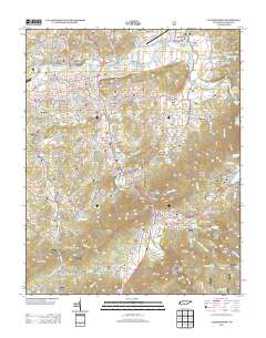 Elizabethton 2013 topographic map thumbnail