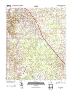 Manchester 2013 topographic map thumbnail