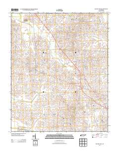 Maury City 2013 topographic map thumbnail