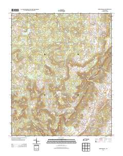 Brockdell 2013 topographic map thumbnail