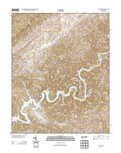 Ausmus 2013 topographic map thumbnail